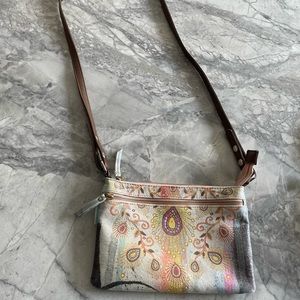 Papaya Art Crossbody Purse